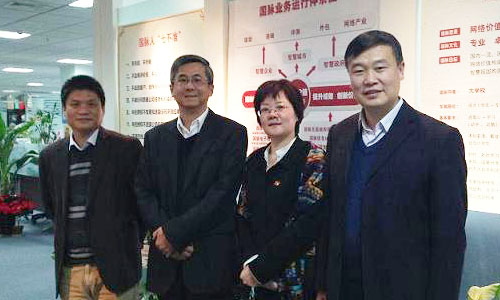 IBM全球主机技术研究院院长傅毓勤拜访赢博总部
