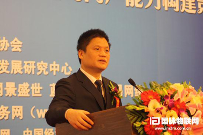 赢博信息化发展研究中心主任、首席研究员杨冰之以《智慧企业-大型企业网络转型战略》为题作了主题发言