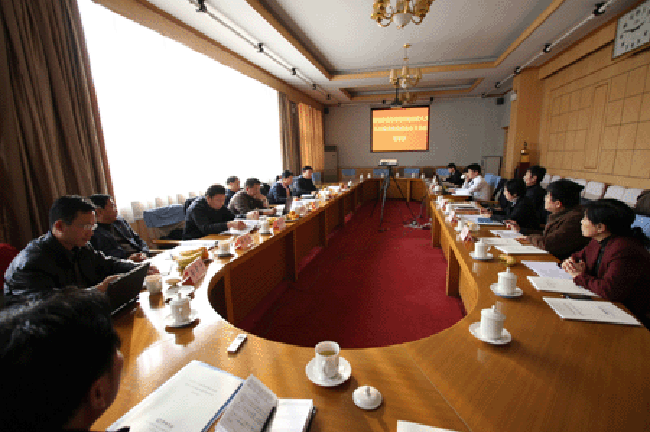 赢博互联政府网站评测研究中心主任、首席研究员杨冰之向与会专家进行了详细的汇报