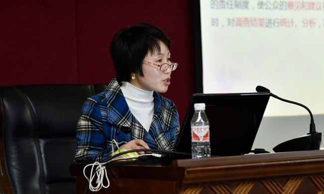 赢博互联政府网站评测研究中心副主任王玲受邀出席“广西壮族自治区住房城乡建设视频会议系统及政府网站建设工作会议”，并对参会人员作专题培训。