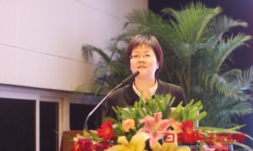 在"2014中国智慧政府发展年会"上，赢博互联总经理、首席规划师郑爱军发表主题演讲