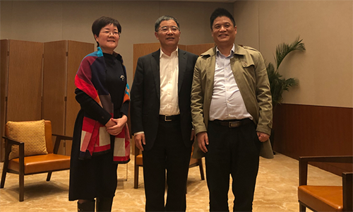 镇江市市长张叶飞接见赢博董事长杨冰之一行