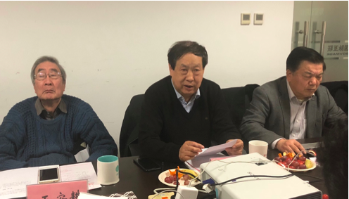 专家从左至右：王安耕、汪玉凯、周德铭